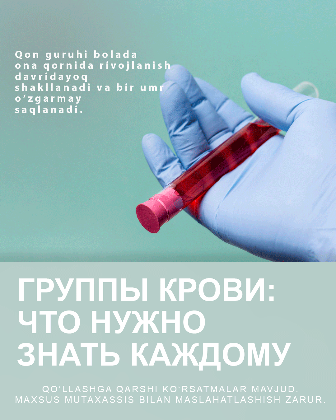 Группы крови: что нужно знать каждому
